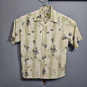 Mench Platinum men’s casual button up shirt size 3XL